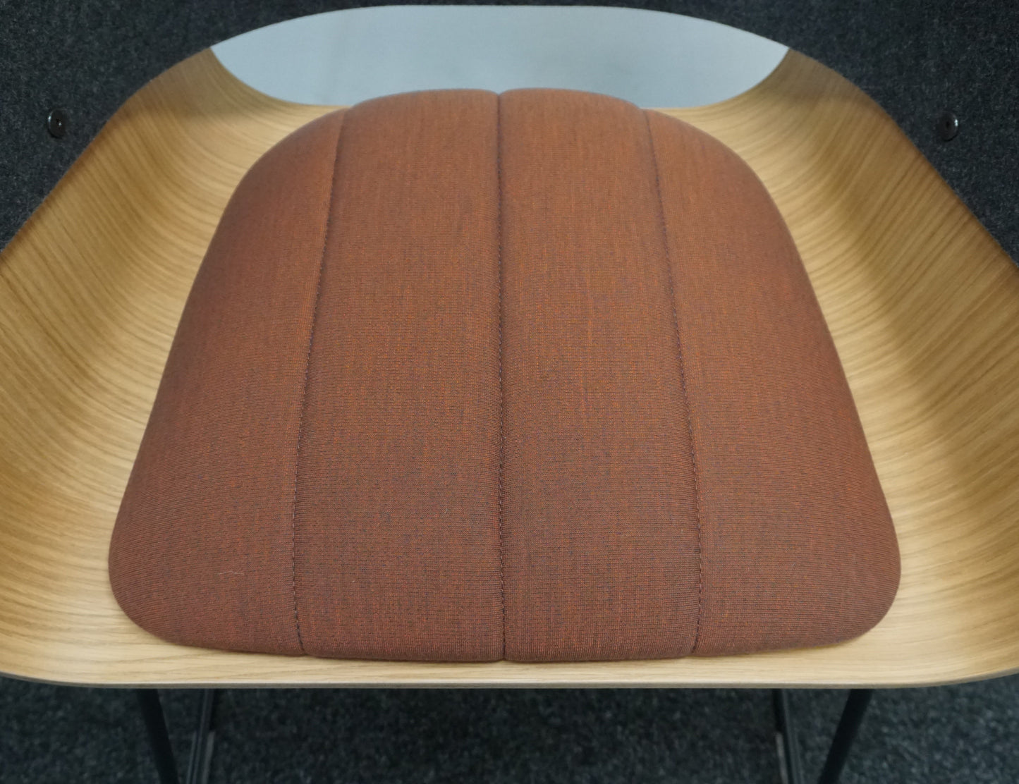 Vepa Whale Tail Design Stoel | Grijs / Hout