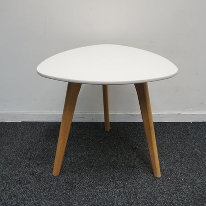 Design Bijzettafel | Wit | Hout | 40 cm