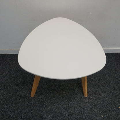 Design Bijzettafel | Wit | Hout | 40 cm