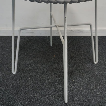 Design Bijzettafel | Wit | Metaal | 41 cm