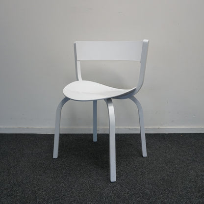 Thonet 404F Design Stoel | Hout | Wit