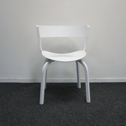 Thonet 404F Design Stoel | Hout | Wit