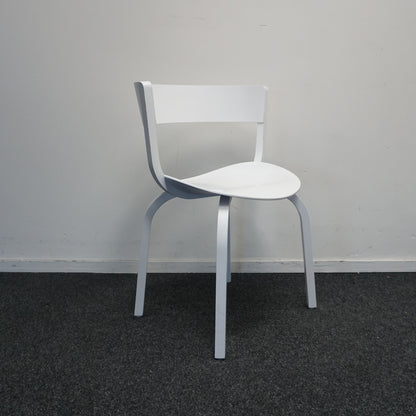 Thonet 404F Design Stoel | Hout | Wit