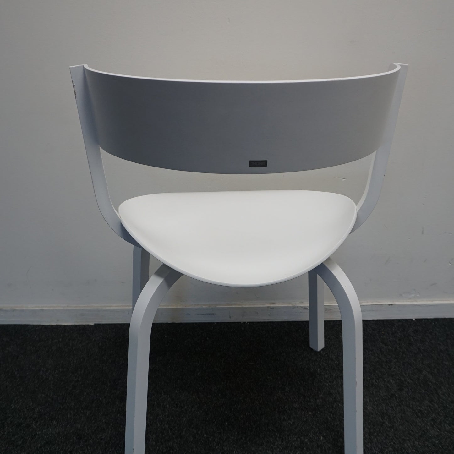 Thonet 404F Design Stoel | Hout | Wit