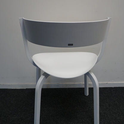 Thonet 404F Design Stoel | Hout | Wit