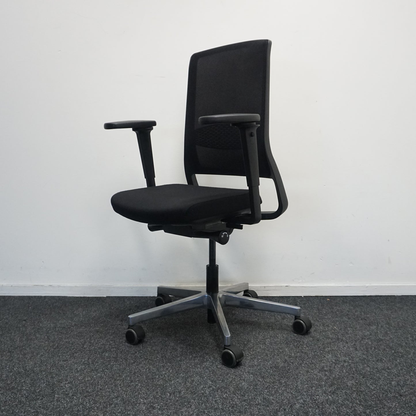 Gispen Zinn Bureaustoel | Ergonomisch | Zwart / Chroom