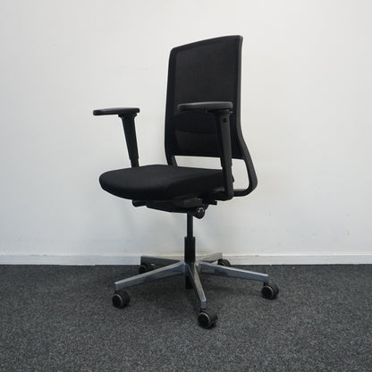 Gispen Zinn Bureaustoel | Ergonomisch | Zwart / Chroom