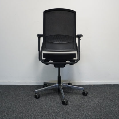 Gispen Zinn Bureaustoel | Ergonomisch | Zwart / Chroom