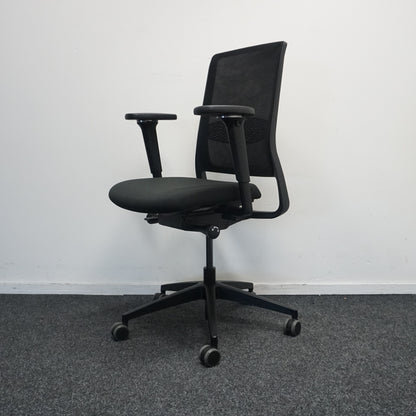 Gispen Zinn Bureaustoel | Ergonomisch | Zwart / Zwart
