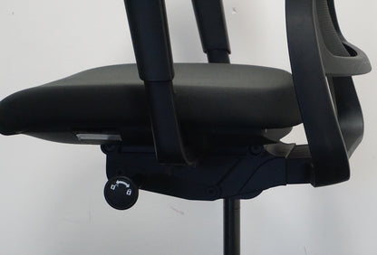 Gispen Zinn Bureaustoel | Ergonomisch | Zwart / Zwart