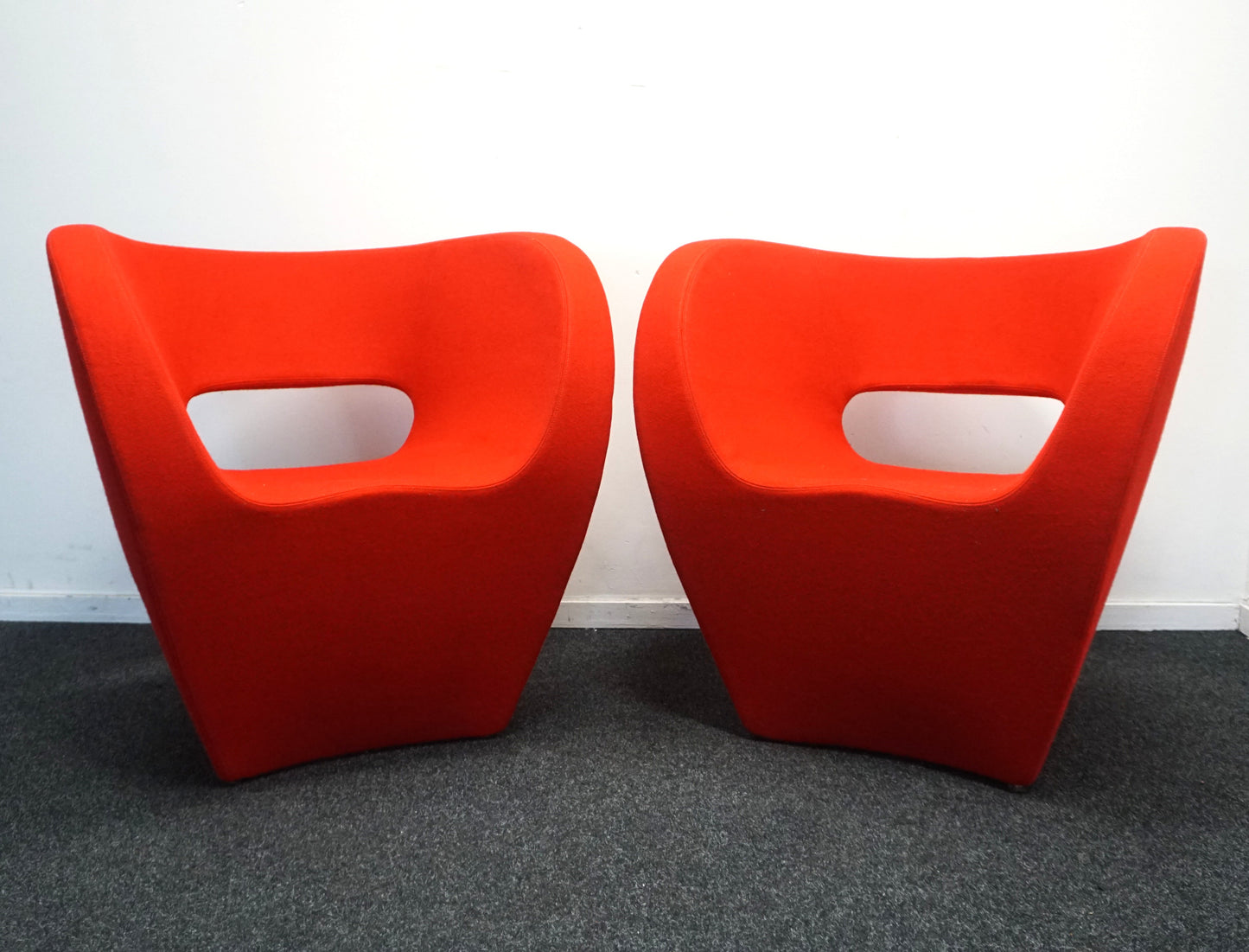 Moroso Little Albert Design Fauteuil | Rood