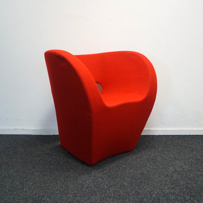 Moroso Little Albert Design Fauteuil | Rood