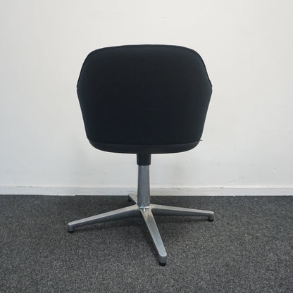 Vitra Softshell Design Vergaderstoel | Conferentiestoel | Zwart