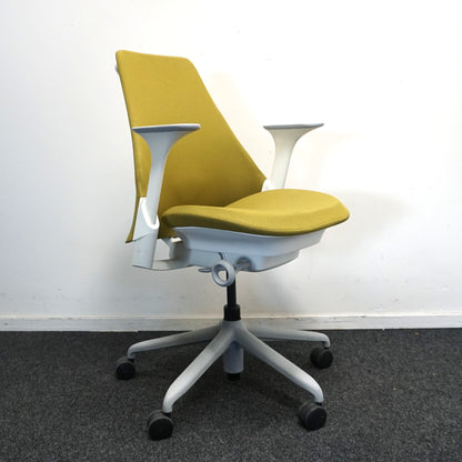 Herman Miller Sayl Bureaustoel | Ergonomisch | Groen / Wit