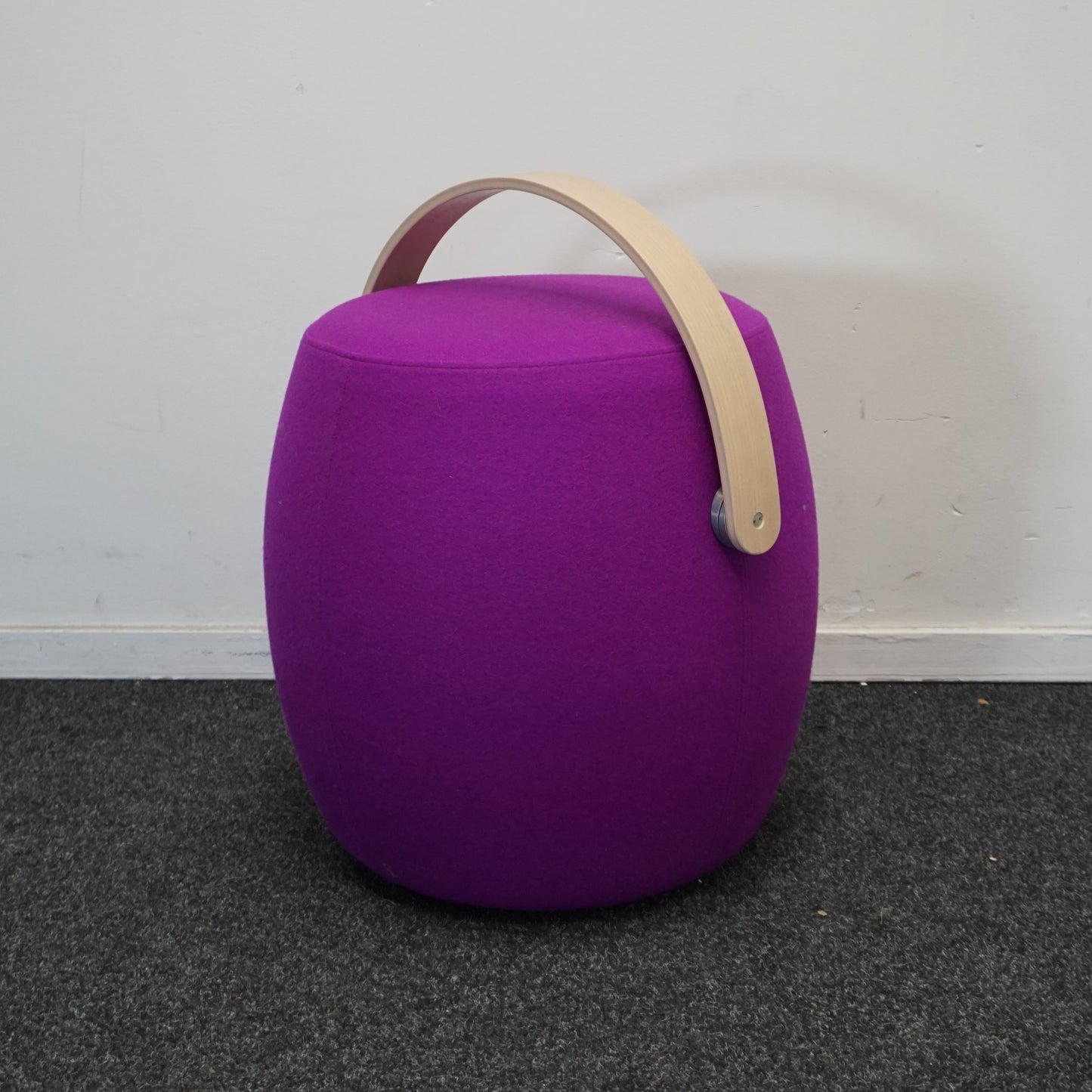 Offecct Carry On Kruk | Poef | Hocker | Paars | Draagbaar