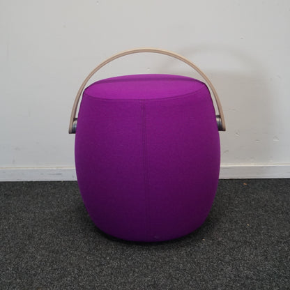 Offecct Carry On Kruk | Poef | Hocker | Paars | Draagbaar