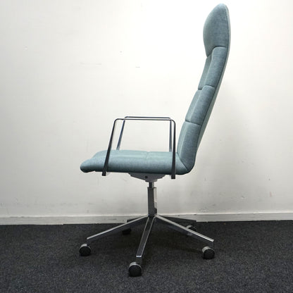 Lammhults Archal XL Vergaderstoel | Bureaustoel | Lichtblauw