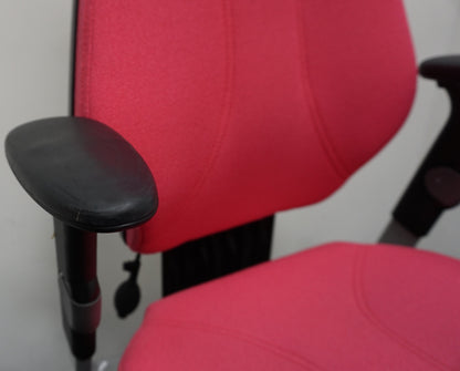 RH Logic 300 Bureaustoel | Ergonomisch | Rood