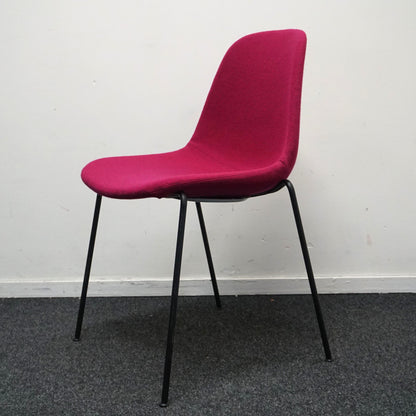 Crassevig Pola Light R/4L Design Stoel | Fuchsia | Stof