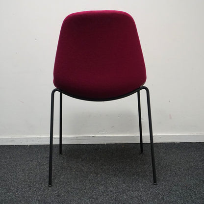 Crassevig Pola Light R/4L Design Stoel | Fuchsia | Stof