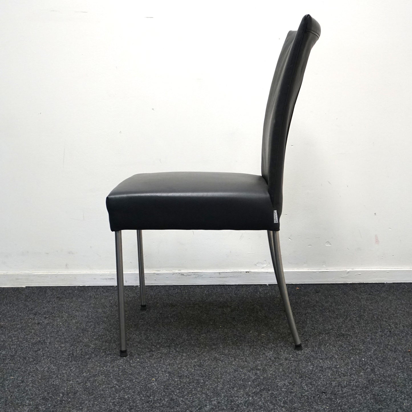 Bert Plantagie Design Stoel | Zwart Leer