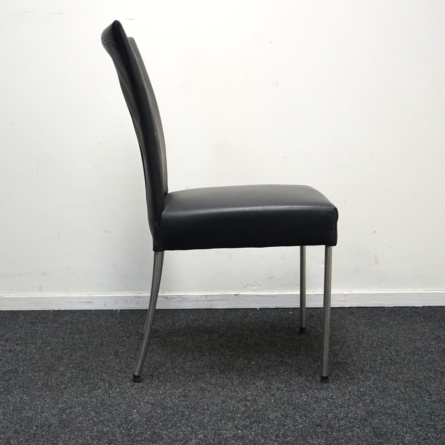 Bert Plantagie Design Stoel | Zwart Leer