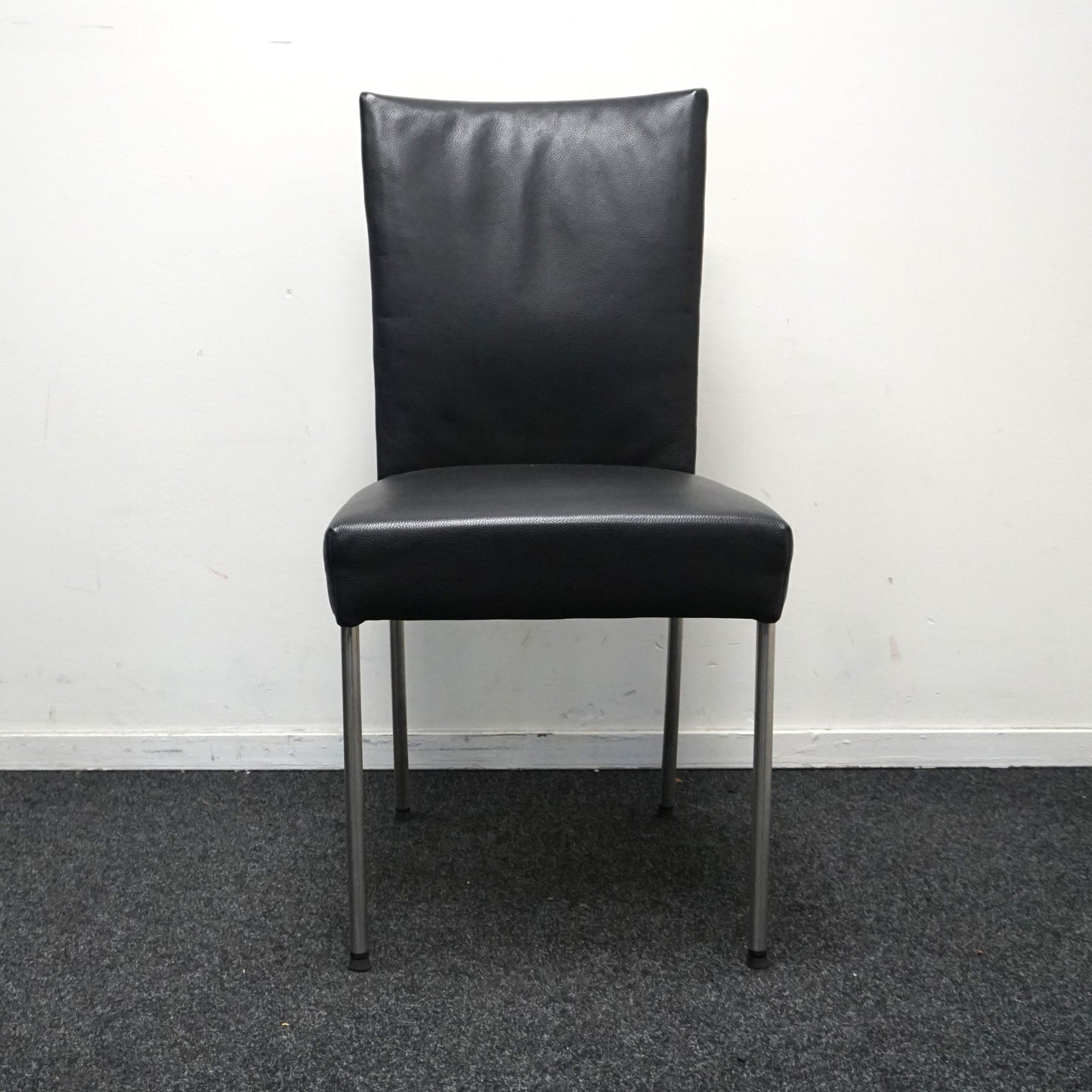 Bert Plantagie Design Stoel | Zwart Leer