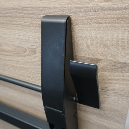 Verrijdbare Klaptafel | 180 x 80 cm | Midden eiken blad