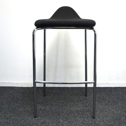 Materia Plektrum Barkruk | Zwart | Zithoogte 78 cm