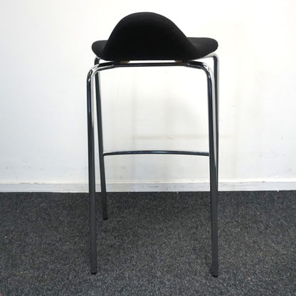 Materia Plektrum Barkruk | Zwart | Zithoogte 78 cm