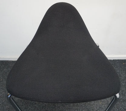 Materia Plektrum Barkruk | Zwart | Zithoogte 78 cm