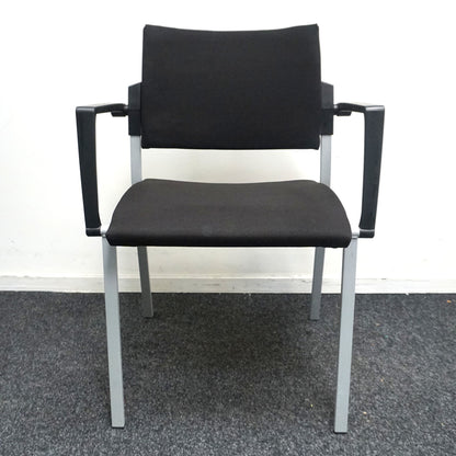 Drentea Vergaderstoelen | Zwart / Grijs