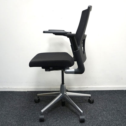 Ahrend 2020 Verta Bureaustoel | Zwart / Chroom