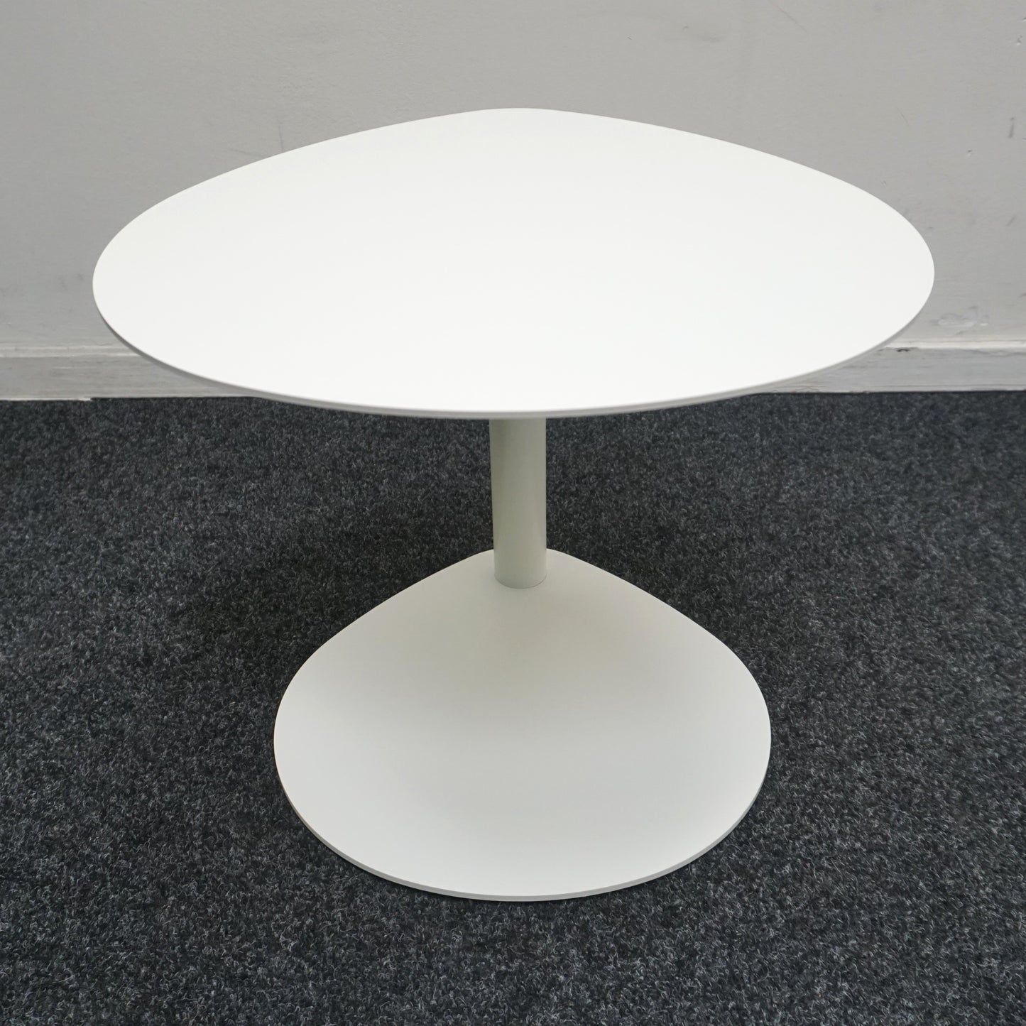 Design Bijzettafel | Metaal | Wit | Druppelvorm