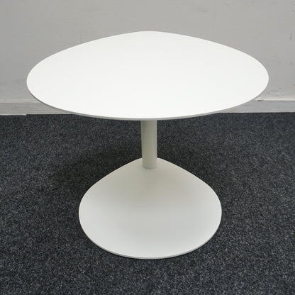 Design Bijzettafel | Metaal | Wit | Druppelvorm