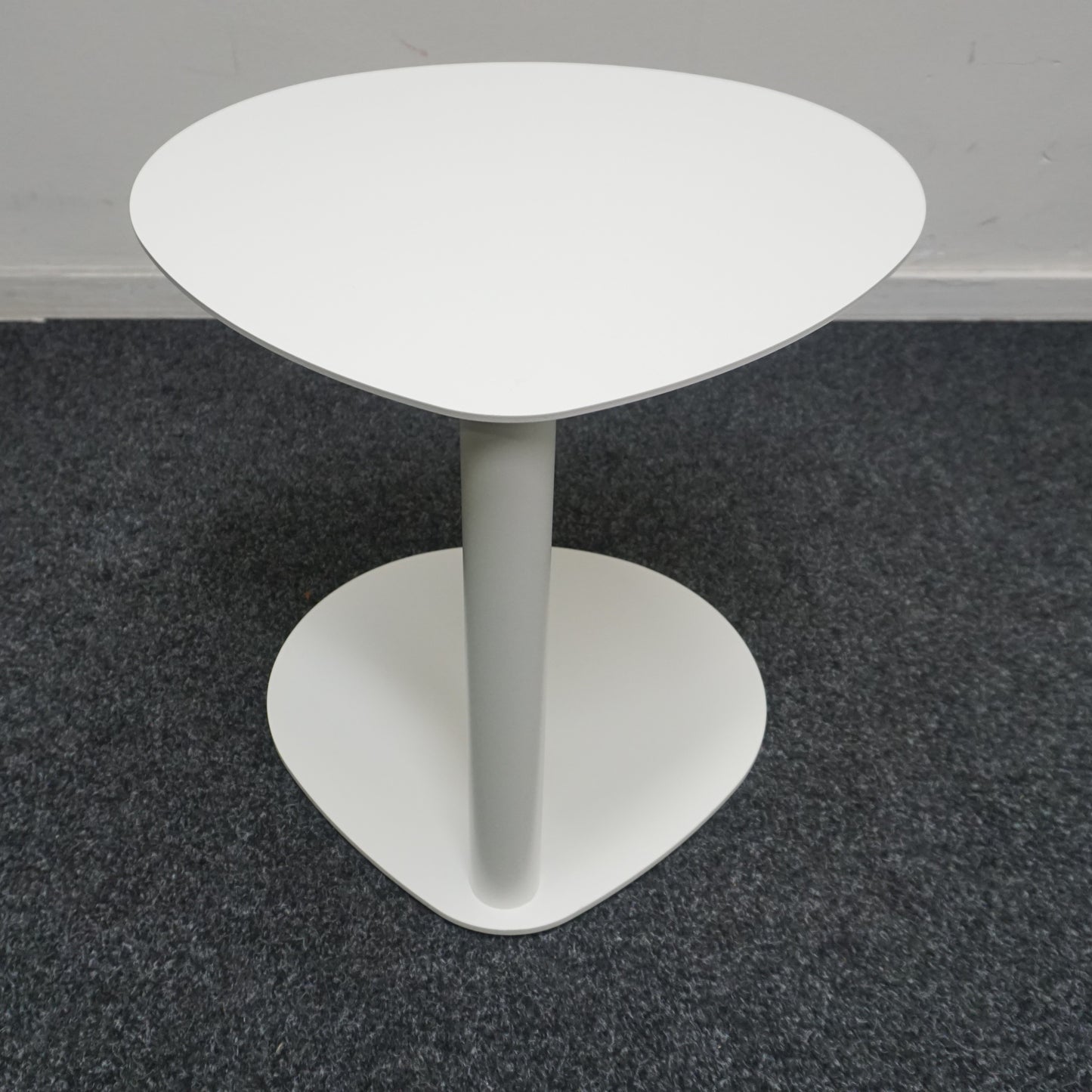 Design Bijzettafel | Metaal | Wit | Druppelvorm