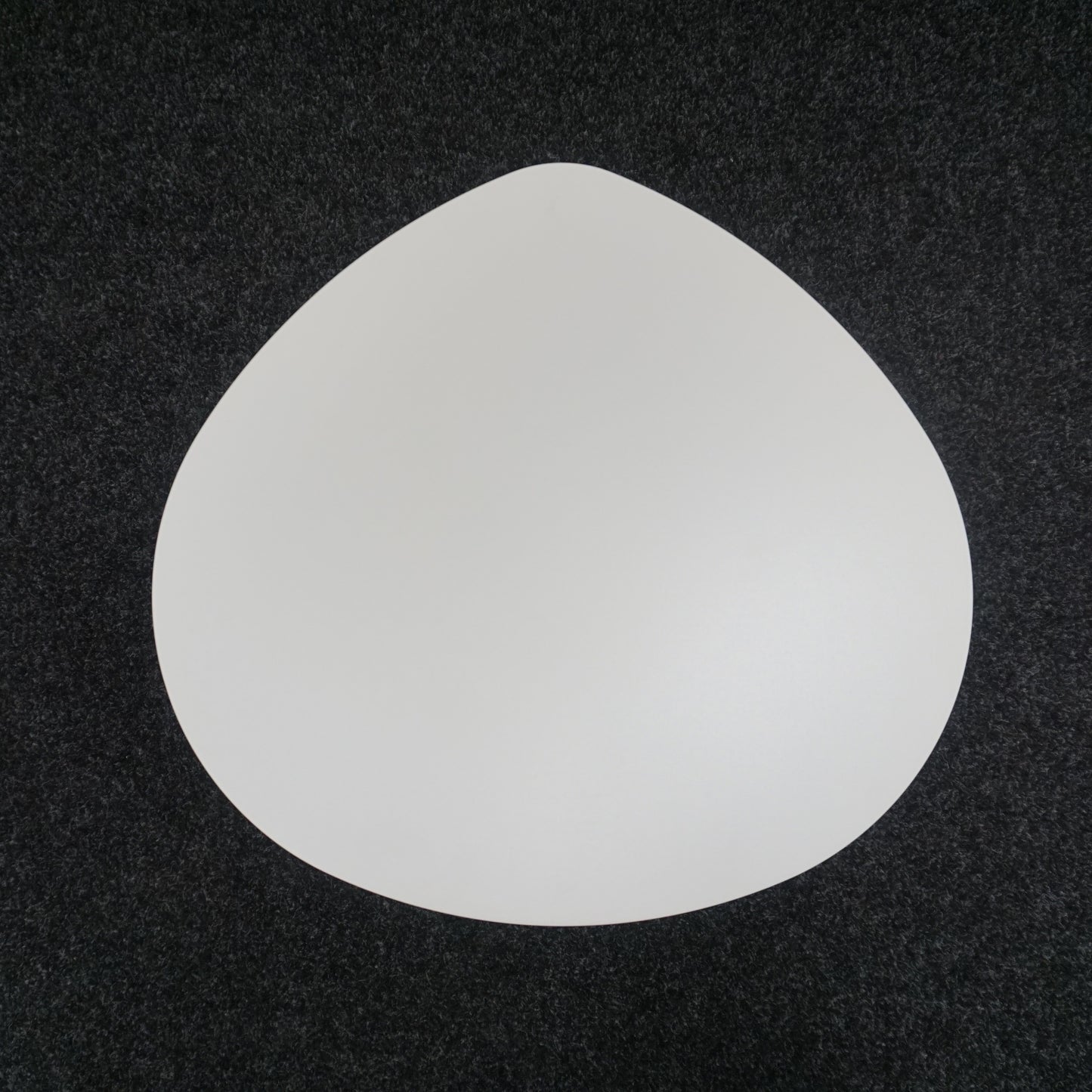 Design Bijzettafel | Metaal | Wit | Druppelvorm