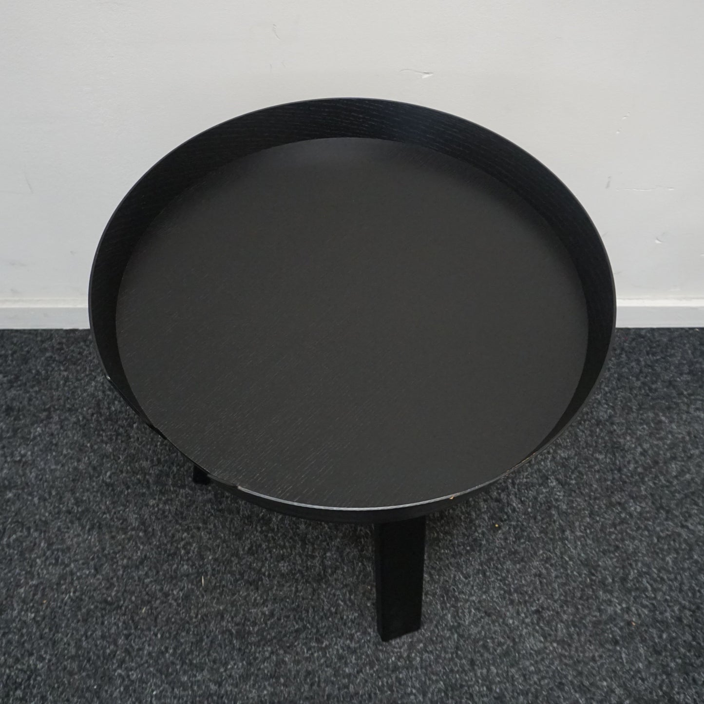 Muuto Around Coffee Table Small Design Bijzettafel | Zwart