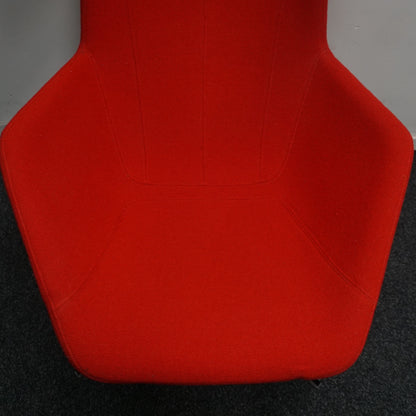 Moroso Take A Line For A Walk Design Fauteuil | Rood