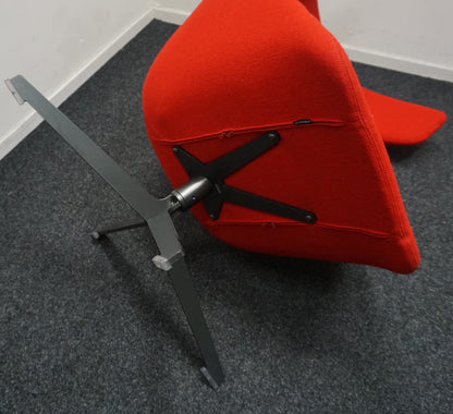 Moroso Take A Line For A Walk Design Fauteuil | Rood