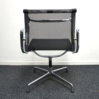 Vitra Eames EA 108 Design Vergaderstoel | Netweave | Zwart