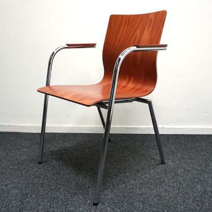 NowyStyl Espacio 4L Stoelen | Vintage | Hout | Met Armleuning