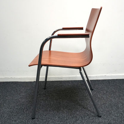 NowyStyl Espacio 4L Stoelen | Vintage | Hout | Met Armleuning