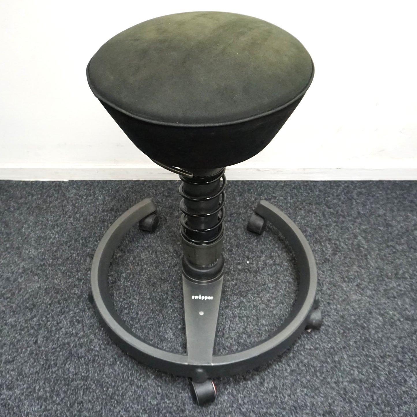 Aeris Swopper Classic Design Kruk | Balans Kruk | Verrijdbaar | Donkergroen