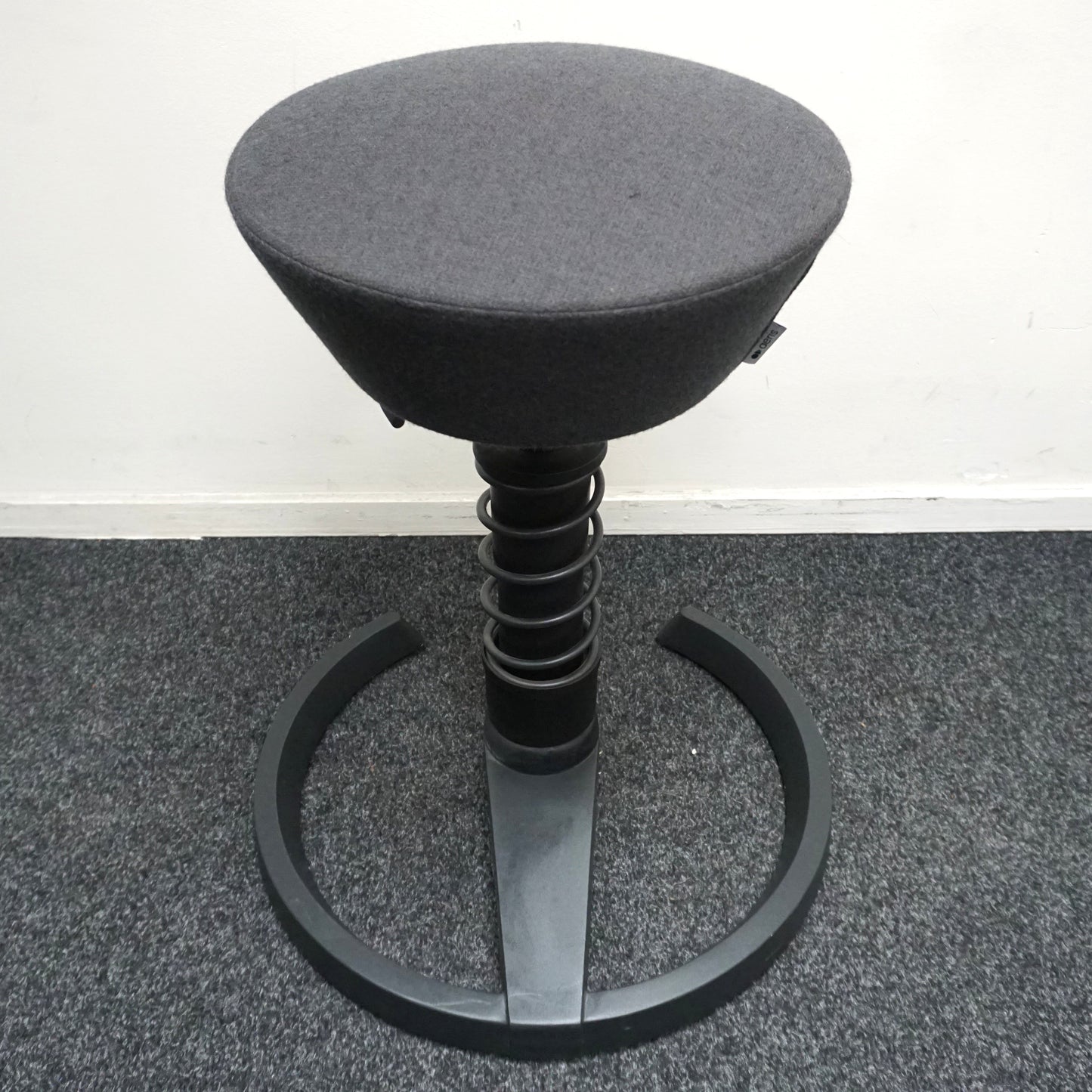 Aeris Swopper Classic Design Kruk | Balans Kruk | Vast | Grijze stof