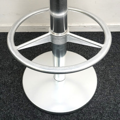 Indecasa Barkruk | Zwart Leer | Zithoogte 83 cm