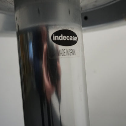 Indecasa Barkruk | Zwart Leer | Zithoogte 83 cm