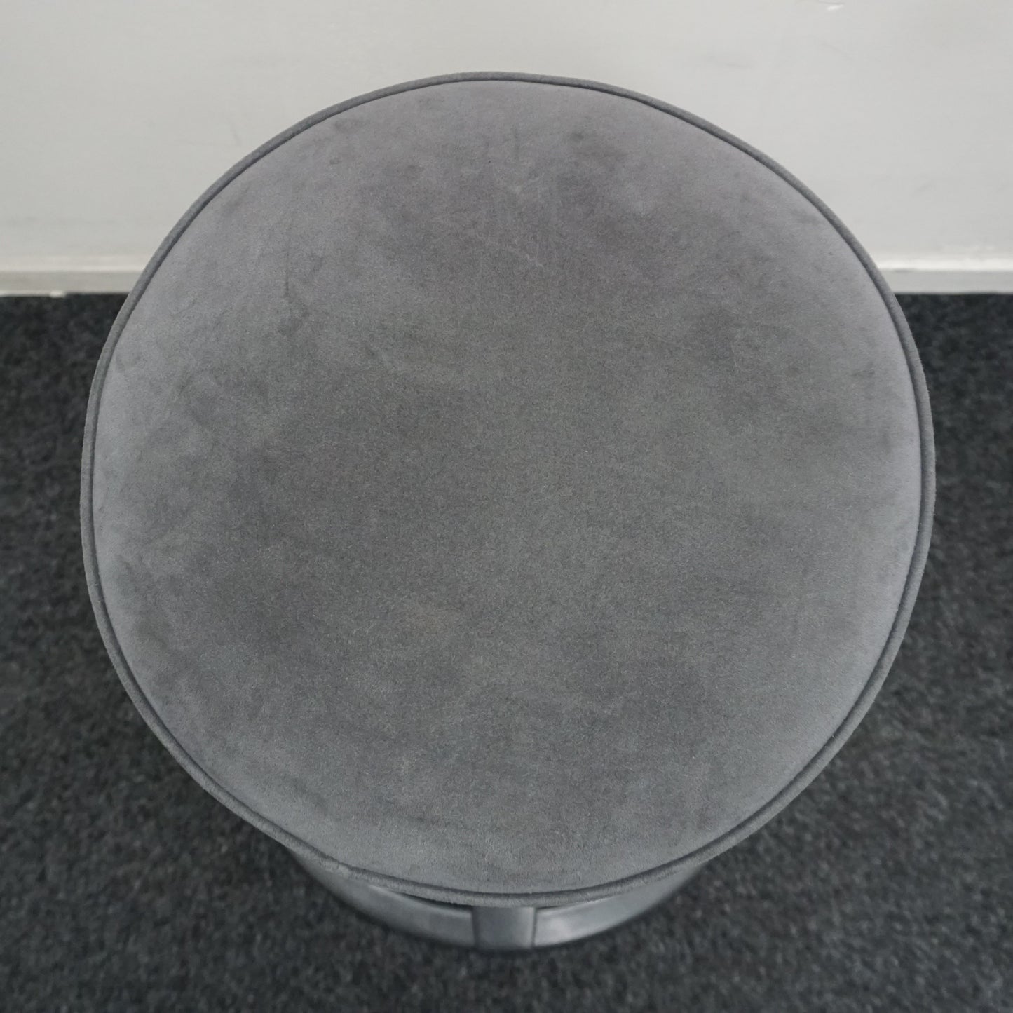 Aeris Swopper Classic Design Kruk | Balans Kruk | Vast | Grijze Suède Stof