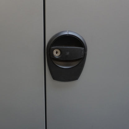 Scheeres Draaideurkast | 160 x 95 x 40 cm | Grijs