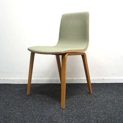 Arper Aava 02 Design Stoel | Groen / Eiken